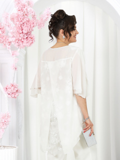 Блуза, брюки Ninele 6050 молочный - фото 5