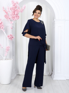 Брюки, туника Ninele 6051 синий - фото 3