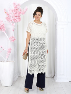 Блуза, брюки, туника Ninele 6055 синий - фото 1