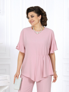 Блуза, брюки Ninele 7493 розовый - фото 1