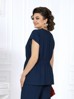 Блуза, брюки Ninele 7494 синий - фото 5