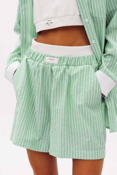 Рубашка, топ, шорты Fantazia Mod 5090 зеленый - фото 3