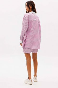 Рубашка, топ, шорты Fantazia Mod 5090 розовый - фото 5