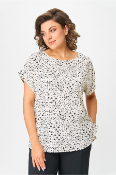 Блуза STEFANY 477 молочный - фото 1