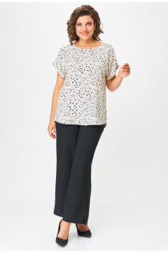 Блуза STEFANY 477 молочный - фото 5