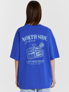 Футболка Mark Formelle 112953/24-26463П-0 ультрамарин_печать_1_сл_на_пол_2_сл_на_спинке - фото 4