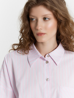 Блуза Mark Formelle 122976/24-32795П-9 розово_голубая_полоска - фото 5