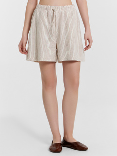 Шорты Mark Formelle 132341-1/24-33390П-9 коричневая_полоска_на_молочном - фото 2