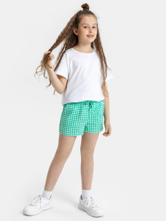 Шорты Mark Formelle 137724/22/22805П-9 зеленая_клетка_виши - фото 1