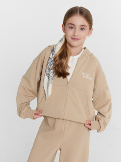 Толстовка Mark Formelle 167752/24-31975П-7 белый_перец_печать_1_сл_на_ЛВ_дет_пер - фото 1