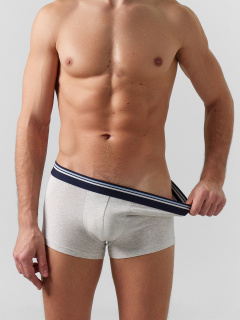 Трусы Mark Formelle 411124-4/25-5139Ц-5 серый_меланж_4306_А_п.голубой_неви_черный - фото 3