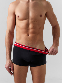 Трусы Mark Formelle 411124-4/25-5139Ц-5 серый_меланж_4306_А_п.голубой_неви_черный - фото 5