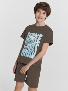 Футболка, шорты Mark Formelle 563322-1/24-32078ПП-0 торф_печать_Печать - фото 1