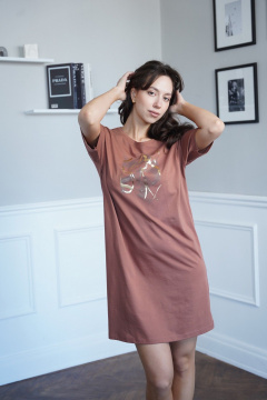 Туника Купалинка 527325.170-176 коричневый - фото 3