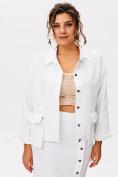 Жакет Anelli 1528.1 облачный_джут - фото 1