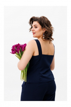 Топ Anelli 1387 синяя_ночь - фото 5