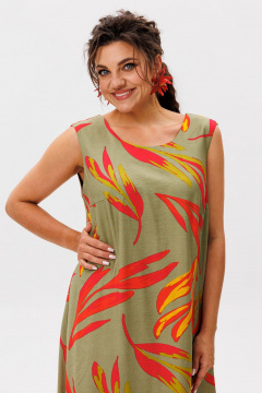 Сарафан Anelli 1519 огненные_листья - фото 5