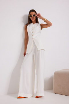 Брюки, жилет N.O.W. 1575 молочный - фото 5