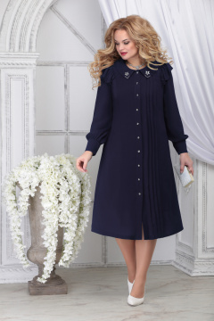 Платье Ninele 2278 синий - фото 1