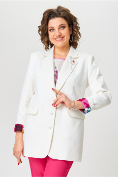 Жакет Andina city 4012-25 белый - фото 3