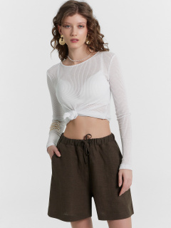 Шорты Mark Formelle 132341-1/24-31991Ц-9 т.полынь - фото 1