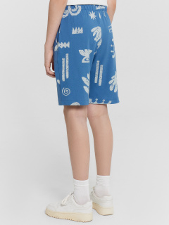 Шорты Mark Formelle 133351/24-27235П-11 узоры_на_пепельно_синем - фото 4