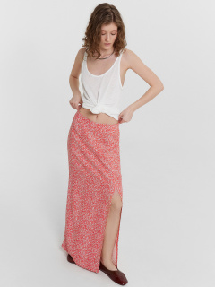 Юбка Mark Formelle 152795/24-27962П-9 белые_цветы_на_фиесте - фото 1