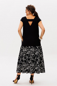 Платье Anelli 53 зефир_в_шоколаде - фото 2