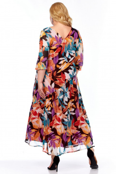 Платье Celentano lite 5049 абстрактный_цветочный_принт - фото 5