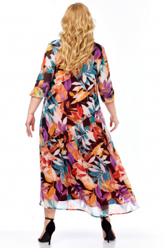 Платье Celentano lite 5049 абстрактный_цветочный_принт - фото 4