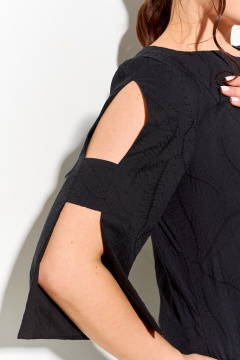 Платье IVA 1810 черный - фото 4