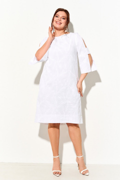 Платье IVA 1810 белый - фото 1