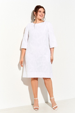 Платье IVA 1810 белый - фото 4