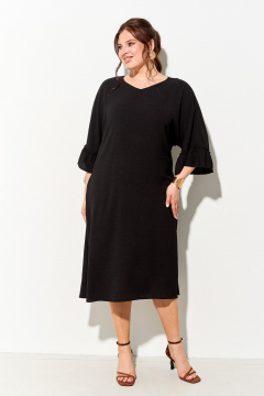 Платье IVA 1746 черный - фото 3