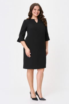 Платье IVA 1630 черный - фото 1
