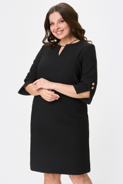 Платье IVA 1630 черный - фото 3