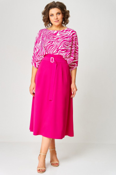 Платье Мишель стиль 1267 фуксия - фото 3