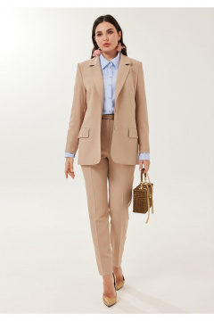 Брюки, жакет Твой имидж 2174 бежевый - фото 4
