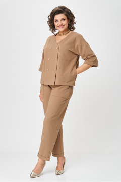 Брюки, джемпер Rumoda 2136 капучино - фото 4