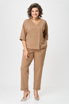 Брюки, джемпер Rumoda 2136 капучино - фото 3