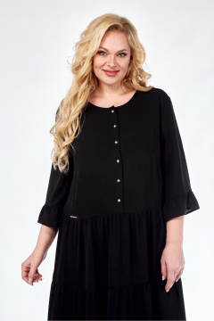 Платье СиБон 0328 черный - фото 2