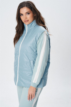 Жилет MarSo 2422ж мята-молоко - фото 1