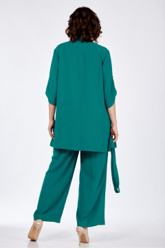Блуза, брюки СиБон 0311 морская_волна - фото 3
