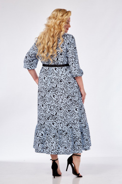 Платье СиБон 0299 голубой - фото 3