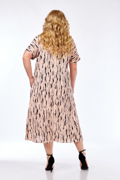 Платье СиБон 0359 пудра - фото 3