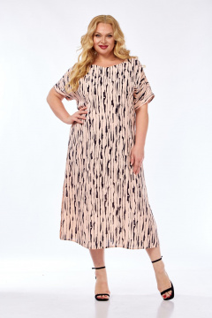 Платье СиБон 0359 пудра - фото 1