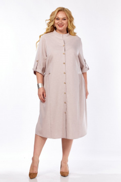Платье СиБон 0243 пудра - фото 1