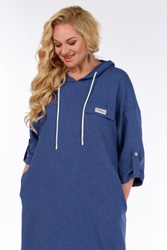 Платье СиБон 0332 деним - фото 2