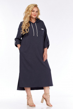 Платье СиБон 0332 мокрый_асфальт - фото 1