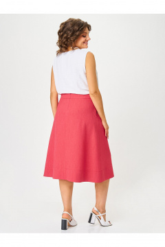 Юбка Zlata 4452 малиновый - фото 4